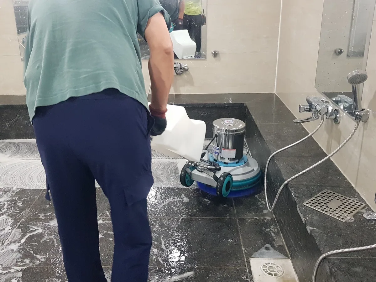 남구 석정동 찜질방 수전·샤워기 건식 사우나 위생청소 사례 - 행진크린